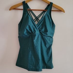 New PrAna Women's bikini tankini top size 36D/M